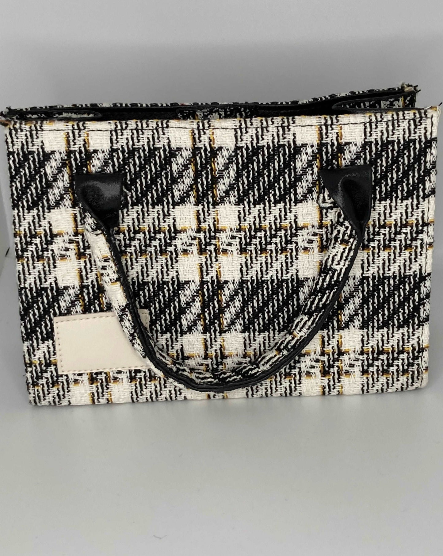 Plaid Tote Bag