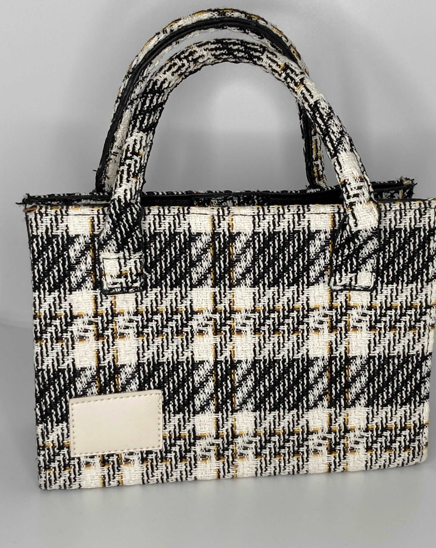 Plaid Tote Bag